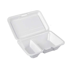 Disposable Foam Lunch Box LB2 1X100 Pieces