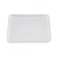 Rectangular Foam Tray White D18 250 Pieces