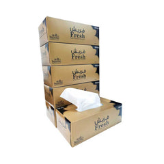 Fresh Facial Tissue 150 Sheet Pack of 5 Pieces