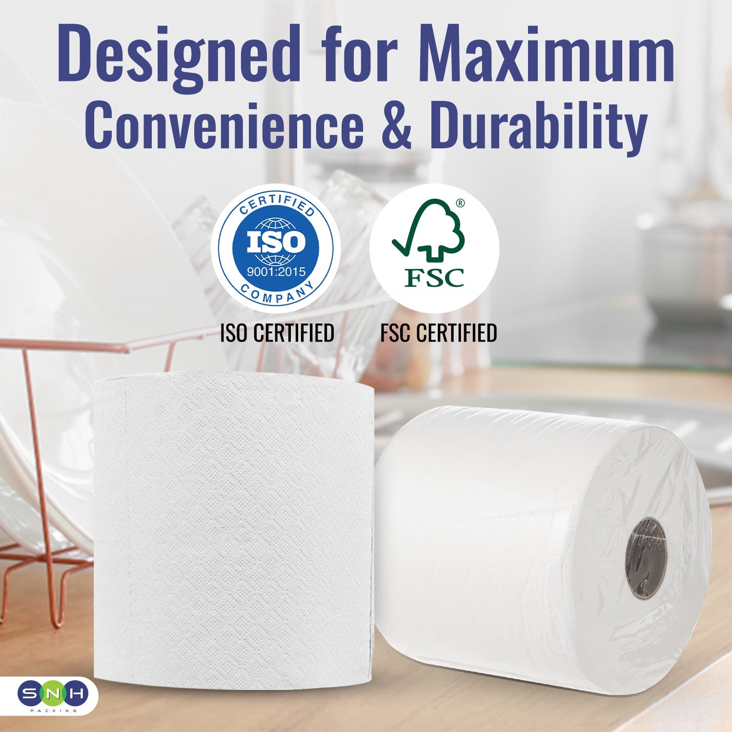 Maxi Roll 700 Grams Plain Pack of 6 Pieces