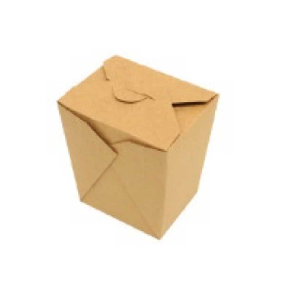 Kraft Pe Square Box 16 Oz 1X120 Pieces