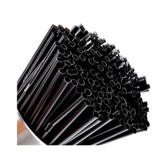 Straw Black Wrapped 6MM 20X500 Pieces