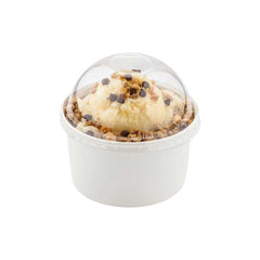 Paper Ice Cream Cup 8 OZ With Dome Lid 1X1000 Pieces