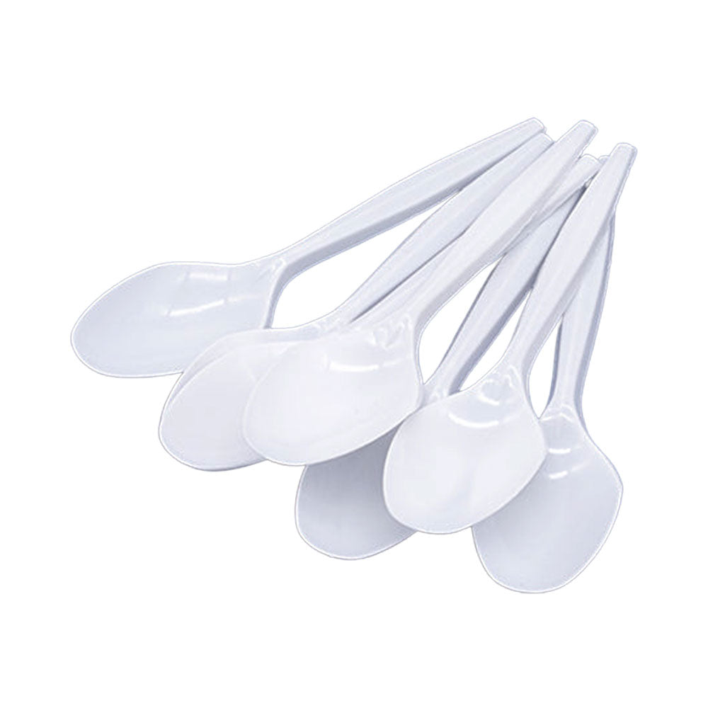 Disposable Plastic Tea Spoon White 1X2000 Pieces