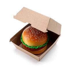 Endura Burger Box Brown 1X250 Pieces