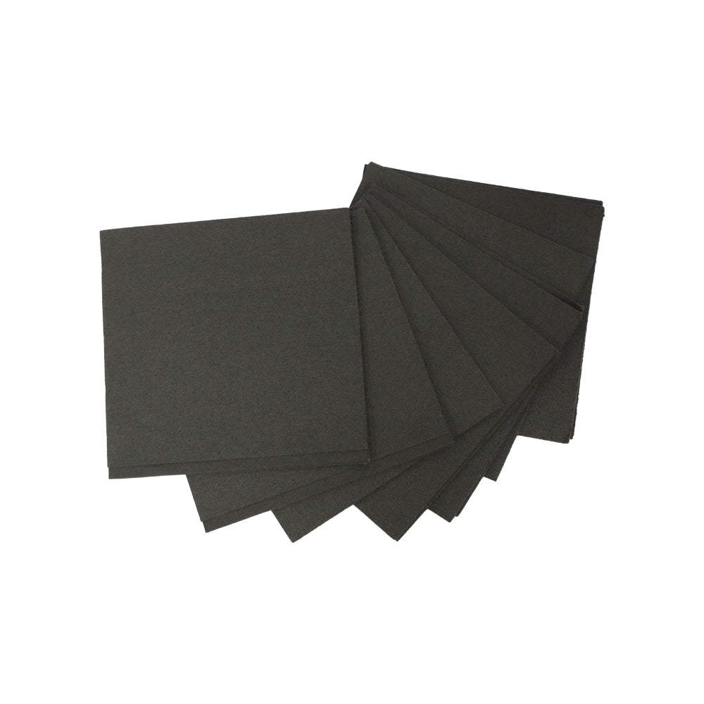 SNH Premium Airlaid Napkin 20X20cm Black 20X50 Pieces