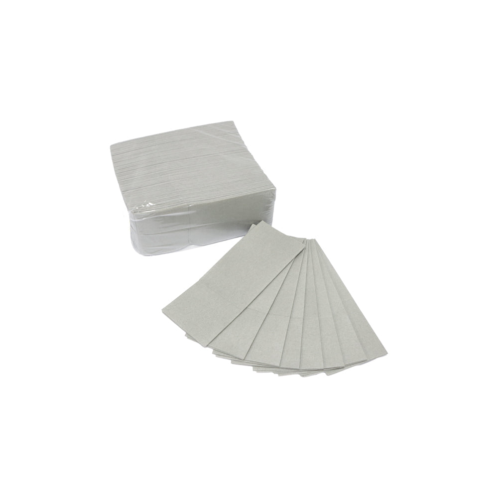 SNH Premium Airlaid Pocket Napkin 40X33cm Grey 4X65 Pieces