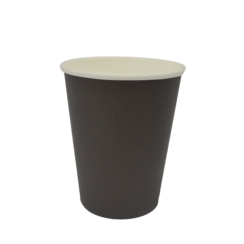 Single Wall Paper Cup Black 8oz Without Lid