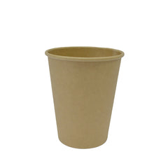 Single Wall Paper Cup Brown 8 Oz Without Lid