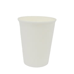 Single Wall Paper Cup White 8 Oz Without Lid