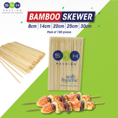 Bamboo Skewer 20CM 10X100 Pieces