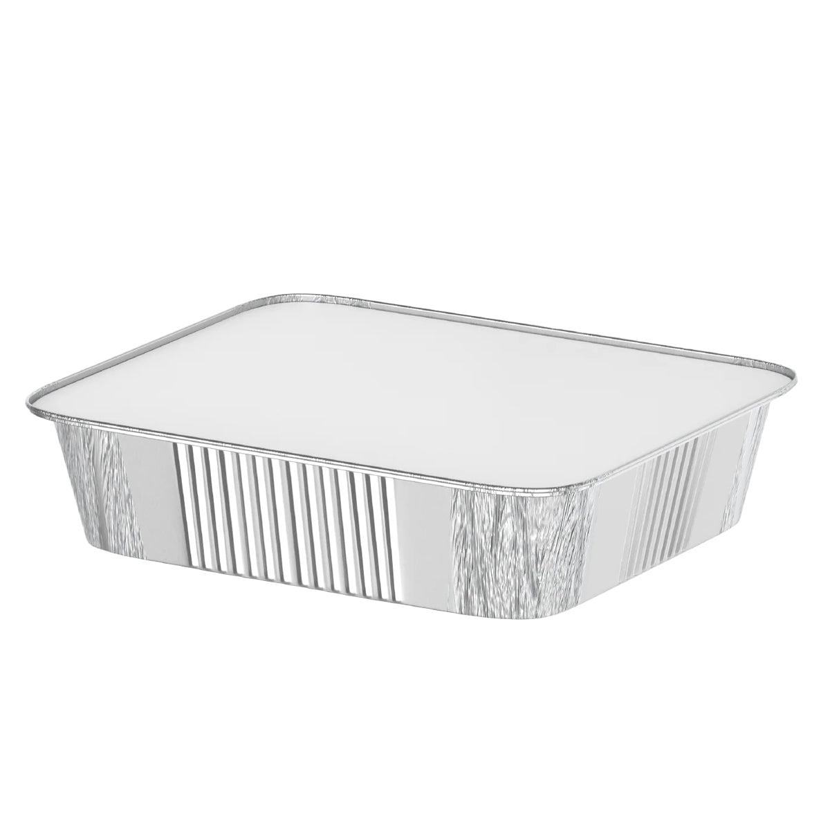 Aluminium Container AC83185 With Lid 1850ML 1X400 Pieces