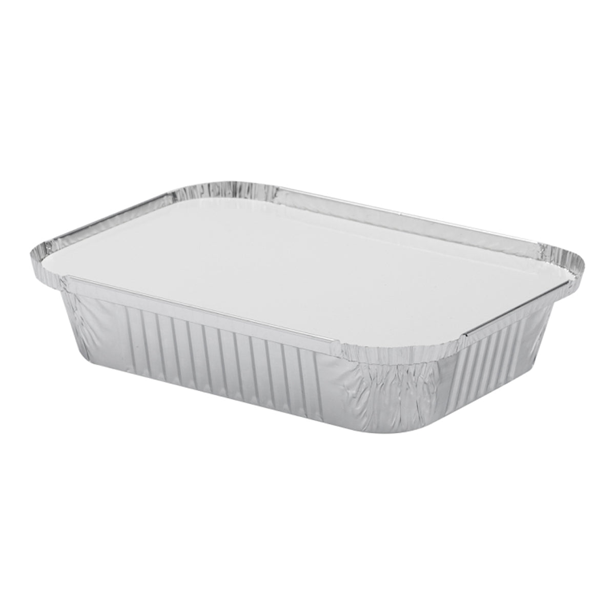 Aluminium Container AC8389 With Lid 890ML 1X1000 Pieces