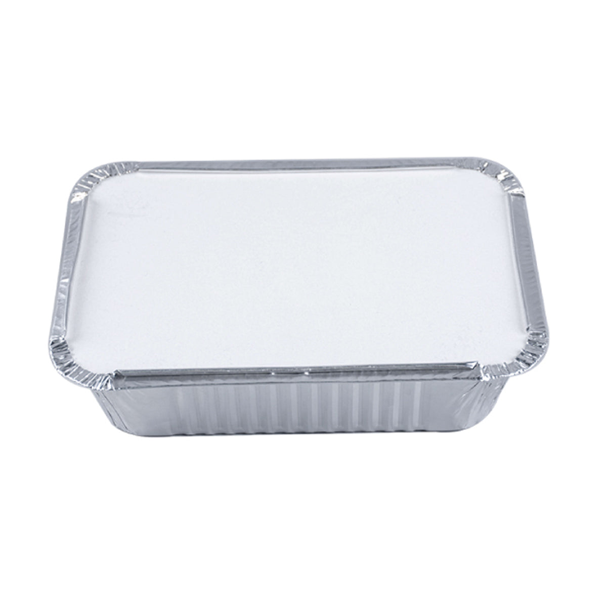 Aluminium Container AC8342 With Lid 420ML 1X1000 Pieces