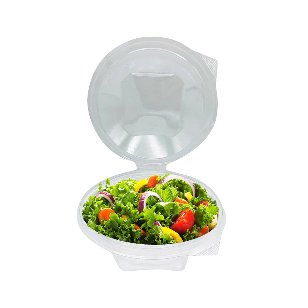 Plastic Clear Hinged Salad Bowl 24oz