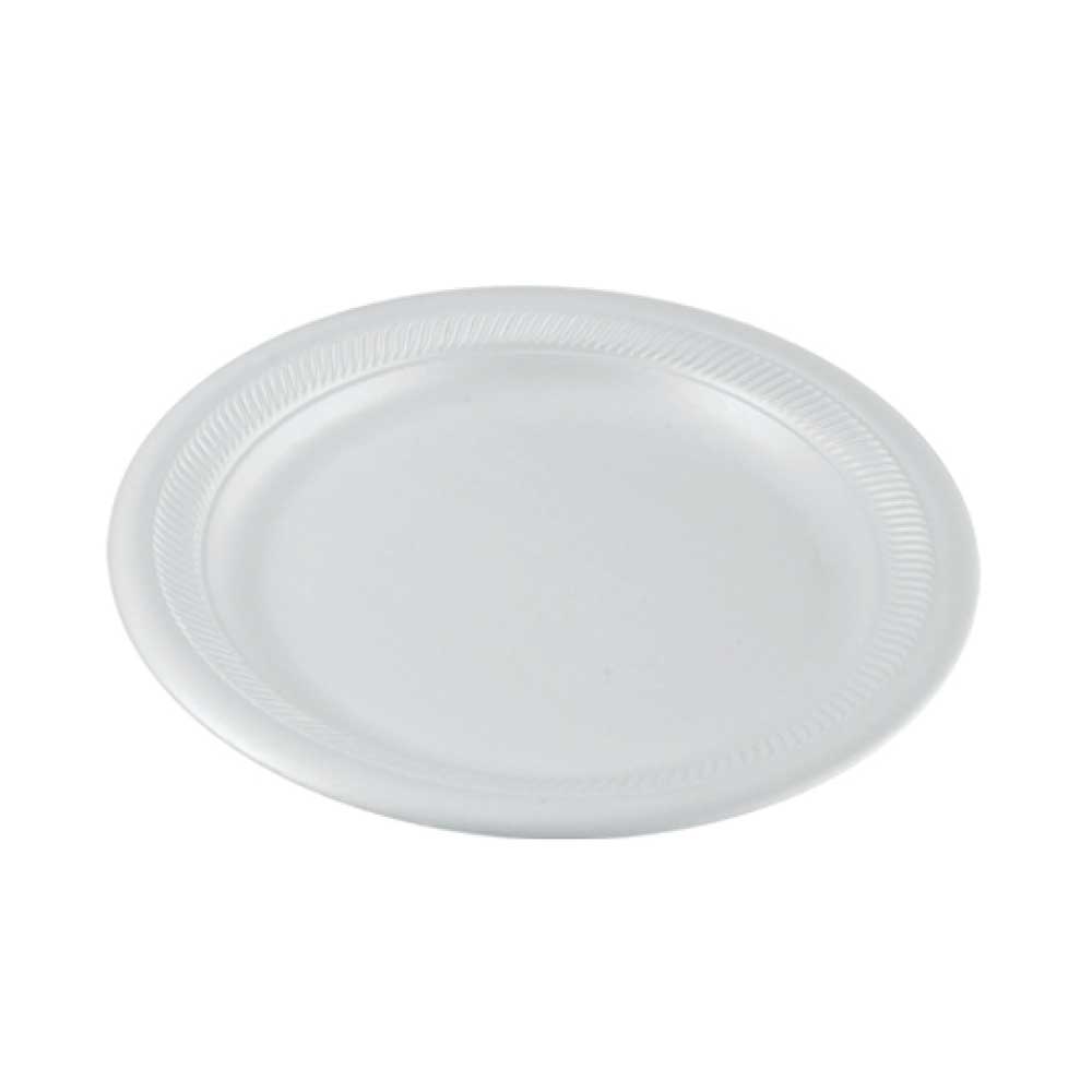 Disposable White Foam Plates