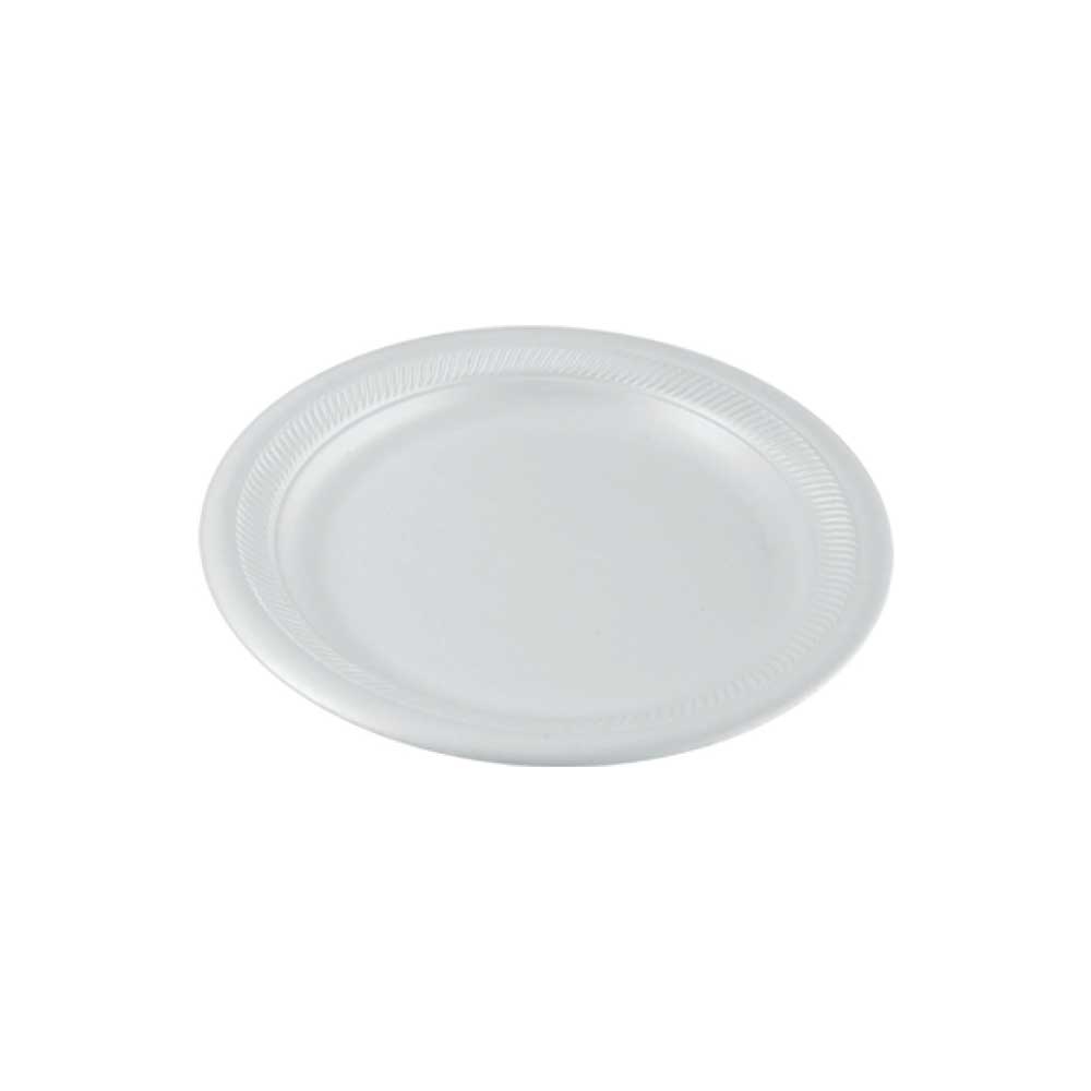 Disposable White Foam Plates